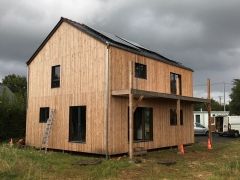 Maison individuelle bois/paille